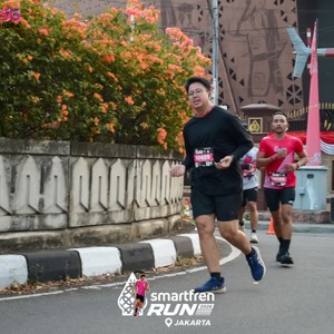 Race photo from SMARTFREN RUN 2026