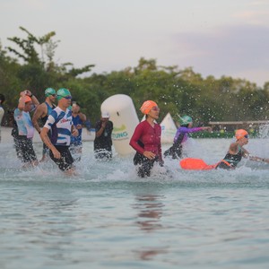 Race photo from Belitung Multisport Festival