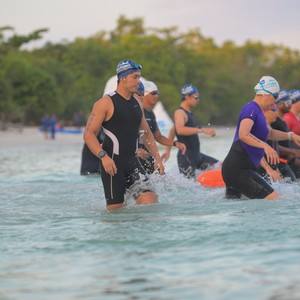 Race photo from Belitung Multisport Festival