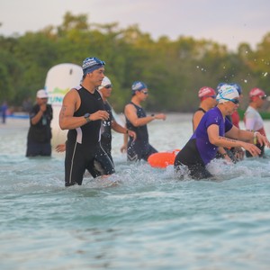Race photo from Belitung Multisport Festival