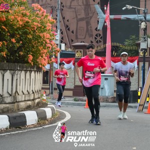 Race photo from SMARTFREN RUN 2026