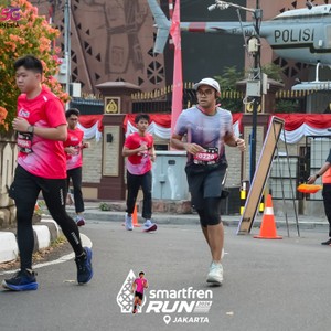 Race photo from SMARTFREN RUN 2026