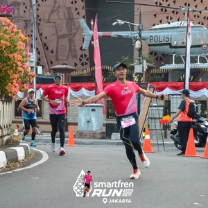 Race photo from SMARTFREN RUN 2026