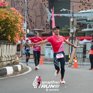 Race photo from SMARTFREN RUN 2026