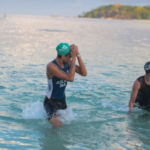 Race photo from Belitung Multisport Festival