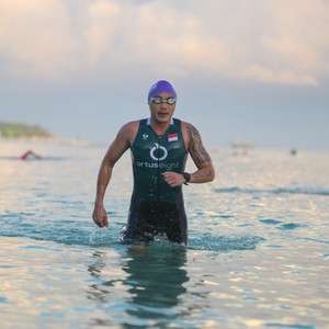 Race photo from Belitung Multisport Festival