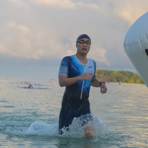 Race photo from Belitung Multisport Festival