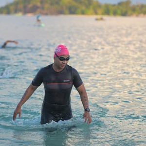 Race photo from Belitung Multisport Festival