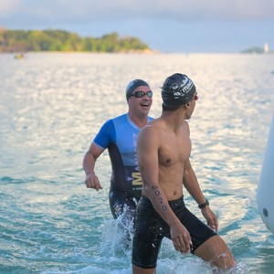 Race photo from Belitung Multisport Festival
