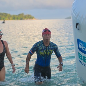 Race photo from Belitung Multisport Festival
