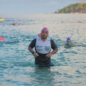 Race photo from Belitung Multisport Festival