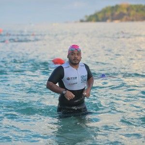 Race photo from Belitung Multisport Festival