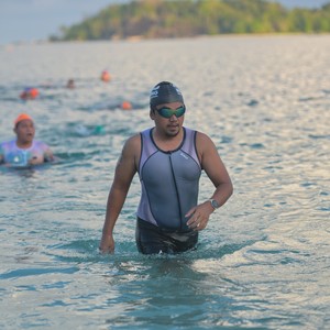 Race photo from Belitung Multisport Festival