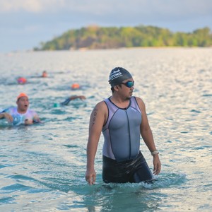 Race photo from Belitung Multisport Festival