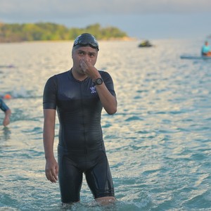 Race photo from Belitung Multisport Festival
