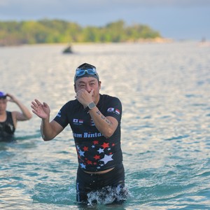 Race photo from Belitung Multisport Festival
