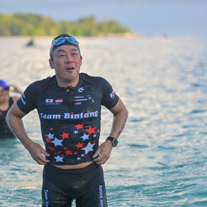 Race photo from Belitung Multisport Festival
