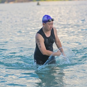 Race photo from Belitung Multisport Festival