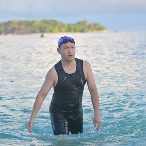 Race photo from Belitung Multisport Festival