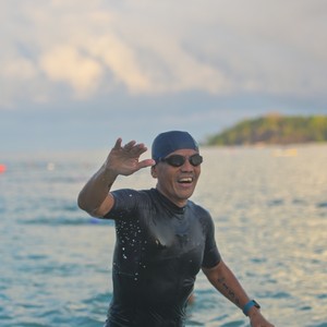 Race photo from Belitung Multisport Festival