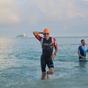 Race photo from Belitung Multisport Festival