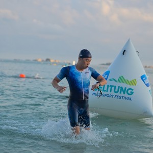Race photo from Belitung Multisport Festival