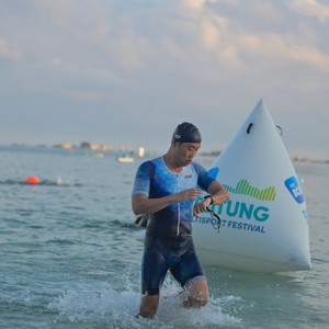 Race photo from Belitung Multisport Festival