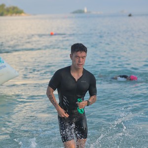 Race photo from Belitung Multisport Festival