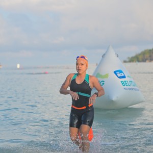 Race photo from Belitung Multisport Festival