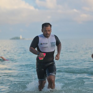 Race photo from Belitung Multisport Festival