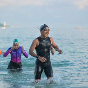 Race photo from Belitung Multisport Festival