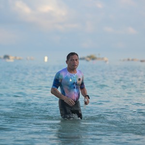 Race photo from Belitung Multisport Festival