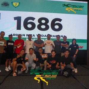 Race photo from ARUTMIN BORNEO RUN 2025