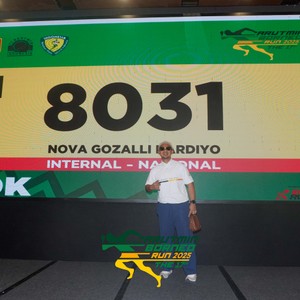 Race photo from ARUTMIN BORNEO RUN 2025
