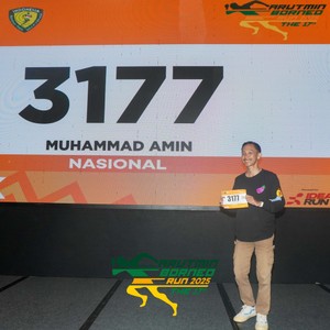 Race photo from ARUTMIN BORNEO RUN 2025