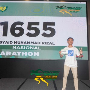 Race photo from ARUTMIN BORNEO RUN 2025