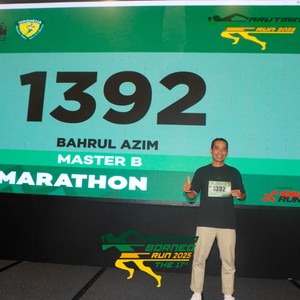 Race photo from ARUTMIN BORNEO RUN 2025