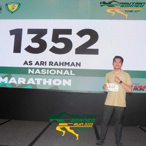Race photo from ARUTMIN BORNEO RUN 2025