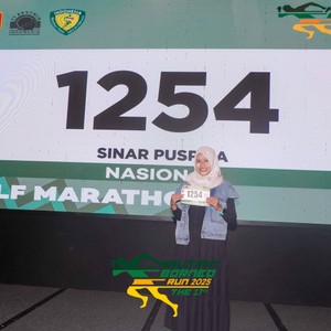 Race photo from ARUTMIN BORNEO RUN 2025