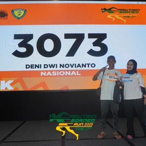 Race photo from ARUTMIN BORNEO RUN 2025