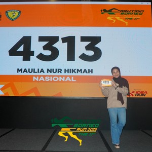 Race photo from ARUTMIN BORNEO RUN 2025