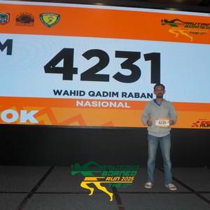 Race photo from ARUTMIN BORNEO RUN 2025