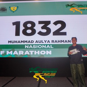 Race photo from ARUTMIN BORNEO RUN 2025