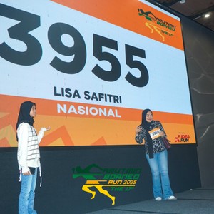 Race photo from ARUTMIN BORNEO RUN 2025