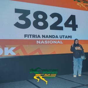 Race photo from ARUTMIN BORNEO RUN 2025
