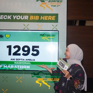 Race photo from ARUTMIN BORNEO RUN 2025