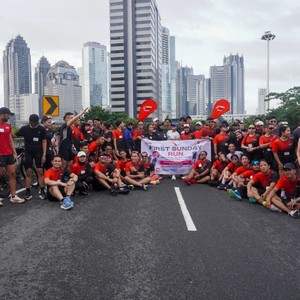 Race photo from FIRST SUNDAY RUN