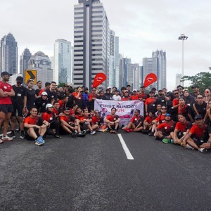 Race photo from FIRST SUNDAY RUN