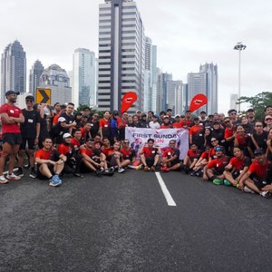 Race photo from FIRST SUNDAY RUN