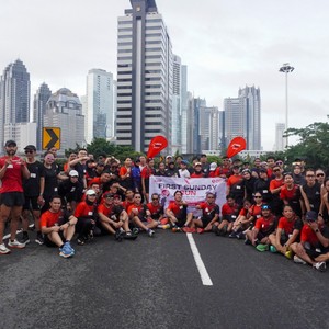 Race photo from FIRST SUNDAY RUN